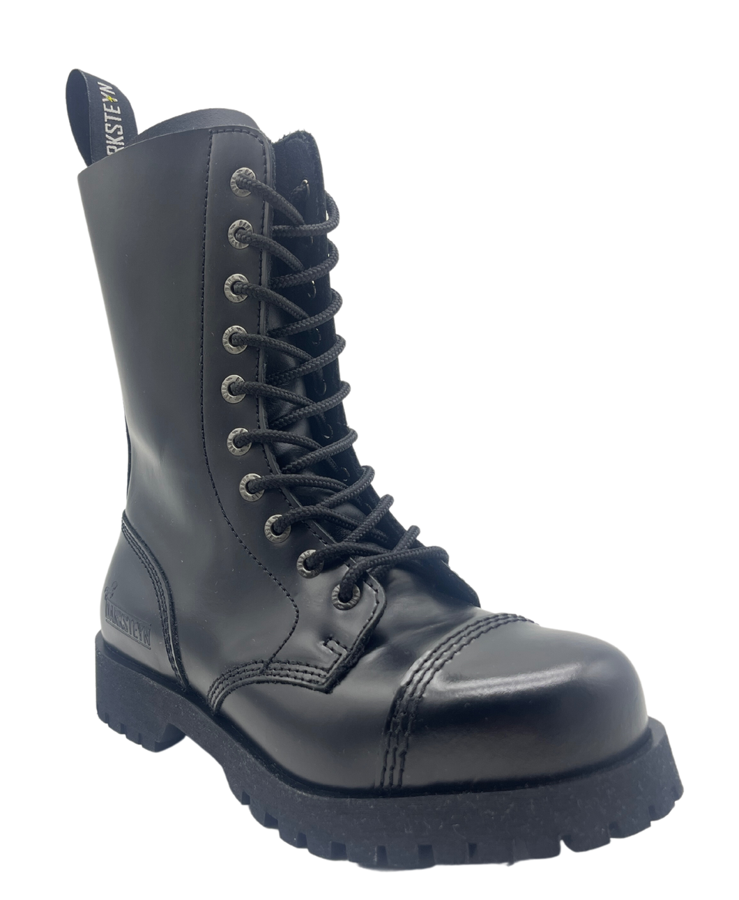 Darksteyn Stiefel Schuhe 10 Eye Ranger Premium Boots Black Springerstiefel