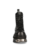 Load image into Gallery viewer, New Rock Boots Shoes Boots Platform Black METALLIC M-NEWMILI083-S36