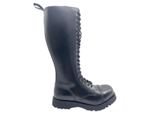 Lade das Bild in den Galerie-Viewer, Darksteyn Schuhe 20 Eye Ranger Premium Boots Black Springerstiefel
