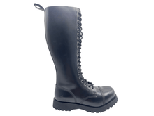 Load image into Gallery viewer, Darksteyn Shoes 20 Eye Ranger Premium Boots Black Boots