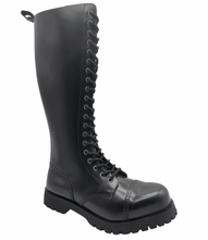Load image into Gallery viewer, Darksteyn Shoes 20 Eye Ranger Premium Boots Black Boots