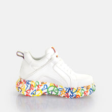 Load image into Gallery viewer, Buffalo Shoes Sneakers CLD Corin Hearts Pride Rainbow Vegan