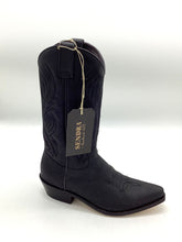 Load image into Gallery viewer, SENDRA women's boots western/cowboy/biker boots black