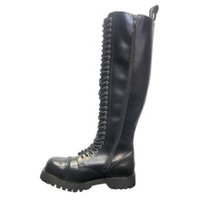 Load image into Gallery viewer, Darksteyn Shoes 30 Eye Ranger Premium Boots Black Boots