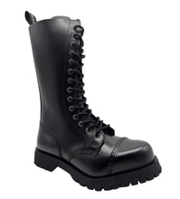 Lade das Bild in den Galerie-Viewer, Darksteyn Schuhe 14 Eye Ranger Premium Boots Black Springerstiefel
