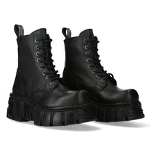 Load image into Gallery viewer, New Rock Boots Platform genuine leather 8 holes (soft, full-grain leather)