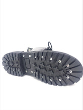 Lade das Bild in den Galerie-Viewer, Sendra Stiefel 10 Loch "Fettleder" Schwarz Echtleder Stahkappe Made in Spain