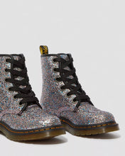 Load image into Gallery viewer, Dr. Martens 8-Loch Stiefel 1460 FARRAH GLITTER ANKLE BOOTS Chunky Glitter 25137667