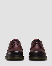 Load image into Gallery viewer, Dr. Martens 3-Loch Unisex Halbschuhe 1461 ANTIQUE TEMPERLEY Echtleder Cherry Red 21153600