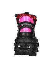 Load image into Gallery viewer, <tc>New Rock Plateau Ankle Boots Metallic M-TANK106-C2 with Tanksole Black</tc>