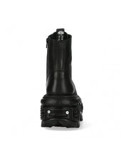 Lade das Bild in den Galerie-Viewer, New Rock Shoes Boots Stiefel TANK083-C1 Gothic Tank Collection Black Echtleder