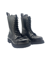 Lade das Bild in den Galerie-Viewer, Darksteyn Stiefel Schuhe 10 Eye Ranger Premium Boots Black Springerstiefel
