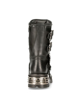 Load image into Gallery viewer, New Rock Shoes Shoes Boots Boots M.391-S1 Biker Boots Gothic Real Leather Skull