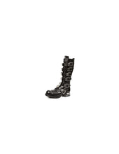 Load image into Gallery viewer, New Rock Schuhe High Boots M-MR009-C1 Stiefel Gothic Echtleder