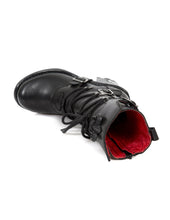 Load image into Gallery viewer, New Rock NEOTRAIL M-NEOTYRE05-S1 Platform Genuine Leather Boots Black Lily