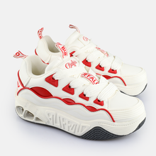 Load image into Gallery viewer, Buffalo Schuhe Sneaker Hero Skate White/Red
