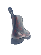 Lade das Bild in den Galerie-Viewer, Darksteyn Stiefel Schuhe 8 Eye Ranger Premium Boots Red Rot Burgundy Springerstiefel