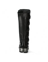 Load image into Gallery viewer, New Rock Shoes Shoes Boots Boots M-718P-C2 Gothic Genuine Leather