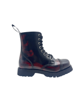 Lade das Bild in den Galerie-Viewer, Darksteyn Stiefel Schuhe 8 Eye Ranger Premium Boots Red Rot Burgundy Springerstiefel