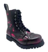 Lade das Bild in den Galerie-Viewer, Darksteyn Stiefel Schuhe 8 Eye Ranger Premium Boots Pink Rosa Springerstiefel
