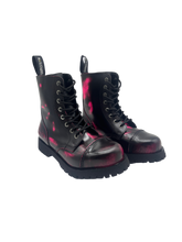 Lade das Bild in den Galerie-Viewer, Darksteyn Stiefel Schuhe 8 Eye Ranger Premium Boots Pink Rosa Springerstiefel
