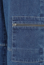 Lade das Bild in den Galerie-Viewer, Y2k Utility Demin Wide-Leg Jeans
