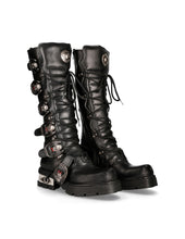 Load image into Gallery viewer, New Rock Shoes Shoes Boots Boots M-718P-C2 Gothic Genuine Leather
