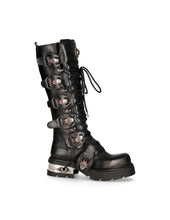 Load image into Gallery viewer, New Rock Shoes Shoes Boots Boots M-718P-C2 Gothic Genuine Leather