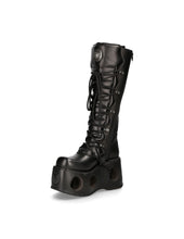 Load image into Gallery viewer, New Rock Shoes High Boots M-272-S2 Boots Gothic genuine leather with spring