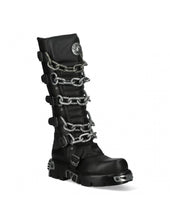 Load image into Gallery viewer, New Rock Shoes Shoes Boots Boots M-718P-C2 Gothic Genuine Leather