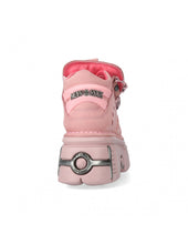 Load image into Gallery viewer, <tc>New Rock Plateau Ankle Boots Metallic M-106-C158 Pink Rosa</tc>