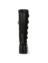 Lade das Bild in den Galerie-Viewer, New Rock Schuhe High Boots M-272-C55 Stiefel Gothic Echtleder mit Plattform