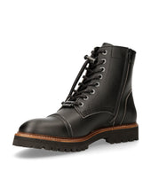 Lade das Bild in den Galerie-Viewer, New Rock M-MONTAGNA002-S1 Boots Schuhe Echtleder Black
