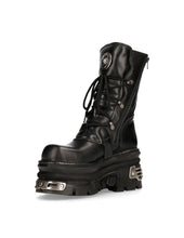 Load image into Gallery viewer, New Rock Shoes Shoes Boots Boots M.373-S4 Biker Boots Gothic Genuine Leather