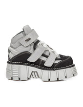 Load image into Gallery viewer, <tc>New Rock Plateau Ankle Boots Metallic M-285-C23</tc>