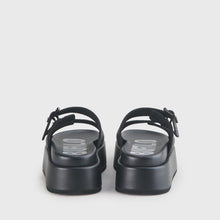 Lade das Bild in den Galerie-Viewer, Buffalo Robyn Plateausandale Glitter-Design VEGAN