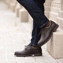 Lade das Bild in den Galerie-Viewer, Panama Jack Herren Schnürschuhe Panama 02 Braun Nappa Waterproof Lederfutter