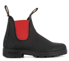 Lade das Bild in den Galerie-Viewer, Blundstone Classic Schuhe 508 Black Red Chelsea Boots Unisex Stiefel