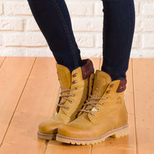 Lade das Bild in den Galerie-Viewer, Panama Jack Damenschuhe Schuhe Stiefelette Boots Vintage Napa Bordeaux Limitiert