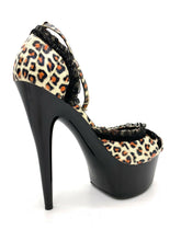Load image into Gallery viewer, XXL Extreme 15cm High Heels Clubwear Party Women's Shoes Pumps Leo Pattern Platform