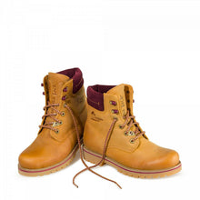 Lade das Bild in den Galerie-Viewer, Panama Jack Damenschuhe Schuhe Stiefelette Boots Vintage Napa Bordeaux Limitiert