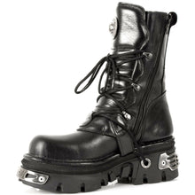 Lade das Bild in den Galerie-Viewer, New Rock Schuhe Shoes Boots Stiefel M.373-S4 Bikerstiefel Gothic Echtleder