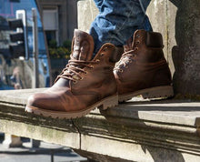 Lade das Bild in den Galerie-Viewer, Panama Jack Herrenschuhe Shoes Stiefeletten Schuhe Braun Napa Grass Cuero Bark