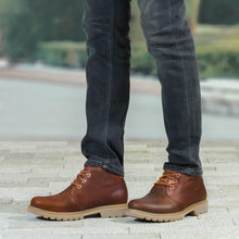 Lade das Bild in den Galerie-Viewer, Panama Jack Herrenschuhe Shoes Stiefeletten Schuhe Braun Napa Grass Cuero Bark