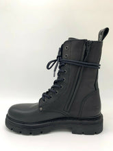 Load image into Gallery viewer, Replay women's shoes shoes boots ankle boots leather black NEW