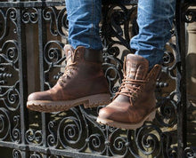 Lade das Bild in den Galerie-Viewer, Panama Jack Herrenschuhe Shoes Stiefeletten Schuhe Braun Napa Grass Cuero Bark