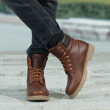Lade das Bild in den Galerie-Viewer, Panama Jack Herrenschuhe Shoes Stiefeletten Schuhe Braun Grass Cuero Bark