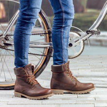 Lade das Bild in den Galerie-Viewer, Panama Jack Herrenschuhe Shoes Stiefeletten Schuhe Braun Napa Grass Cuero Bark