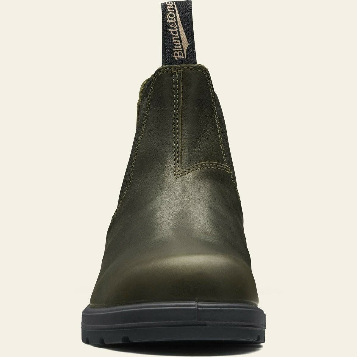 Blundstone Classic Schuhe 2052 Dark Green Chelsea Boots Unisex Grün Stiefel