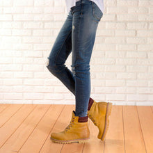 Lade das Bild in den Galerie-Viewer, Panama Jack Damenschuhe Schuhe Stiefelette Boots Vintage Napa Bordeaux Limitiert